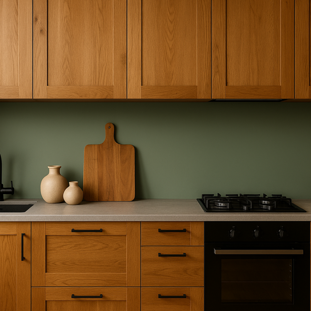 Ideal Wall Colors to Highlight a Wooden Kitchen